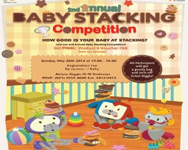 Baby Stacking Competition