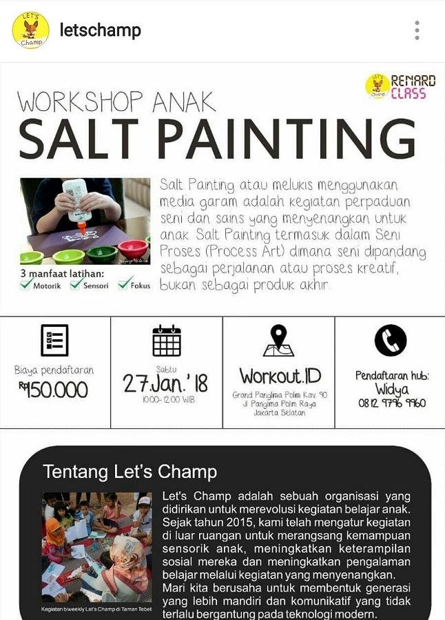 Salt Painting