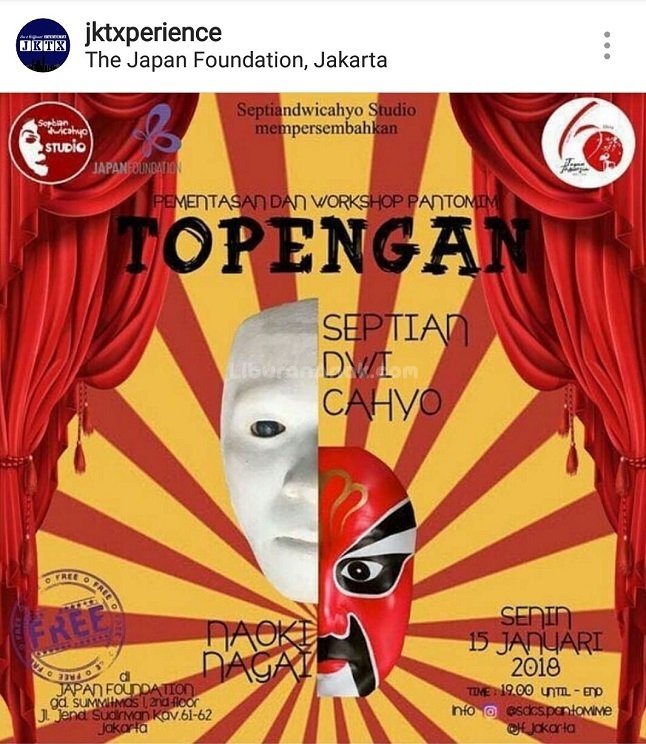Pementasan dan Workshop Pantomim Topengan