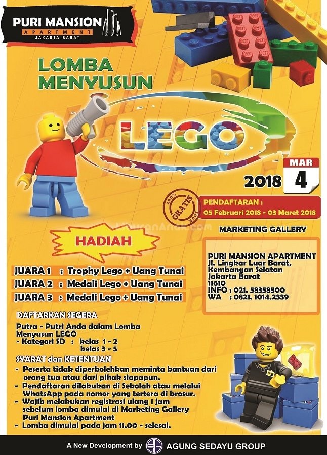 Lomba Menyusun Lego