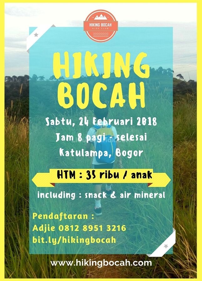 Hiking Bocah