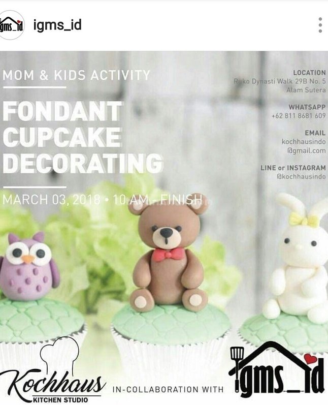 Fondant Cupcake Decorating