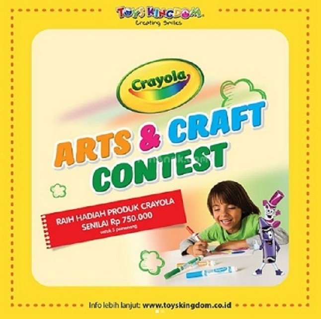 Arts & Craft Contest with Crayola
