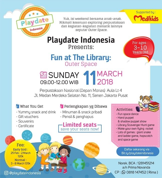 Fun at the Library: Outer Space