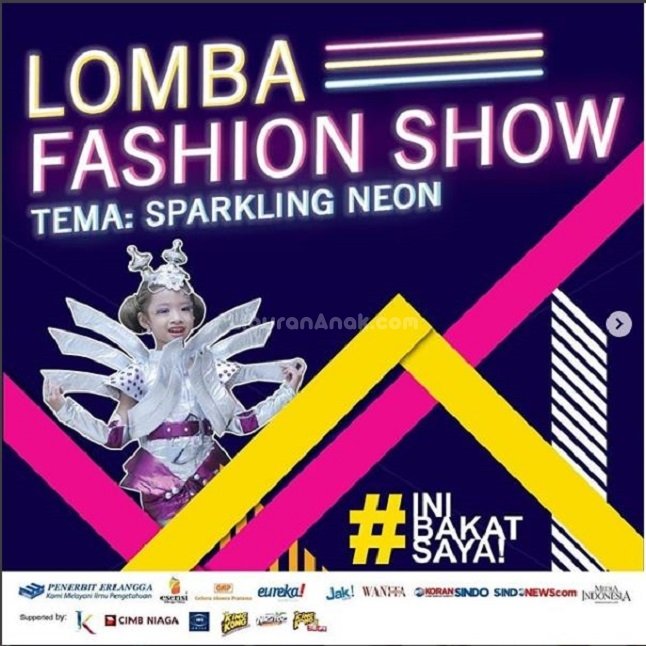 Lomba Fashion Show Tema: Sparkling Neon