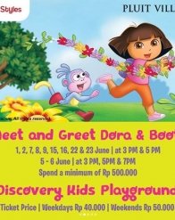 Meet & Greet Dora & Boots di Pluit Village