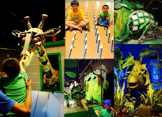 Review Jungleland Sentul (2): Robot Zoo, Dunia Dino, Science Arena & Fun Games