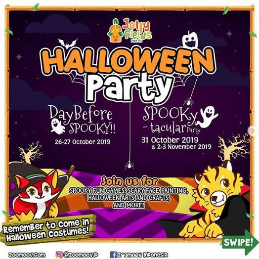 Halloween Party di AEON Mall Jakarta Garden City