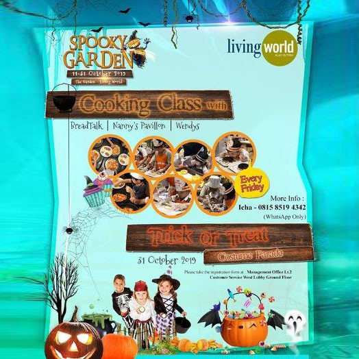 Spooky Garden di Living World Alam Sutera