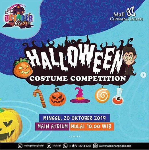Halloween Costume Collection di Mall Cipinang Indah