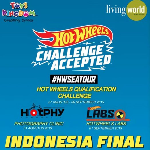 Hot Wheels Challenge Accepted di Living World Alam Sutera